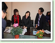 教育部评建专家——姚聪莉教授深入我系检查指导